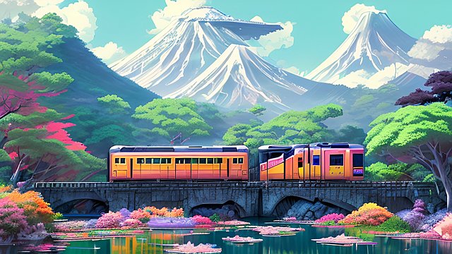 a japanese train